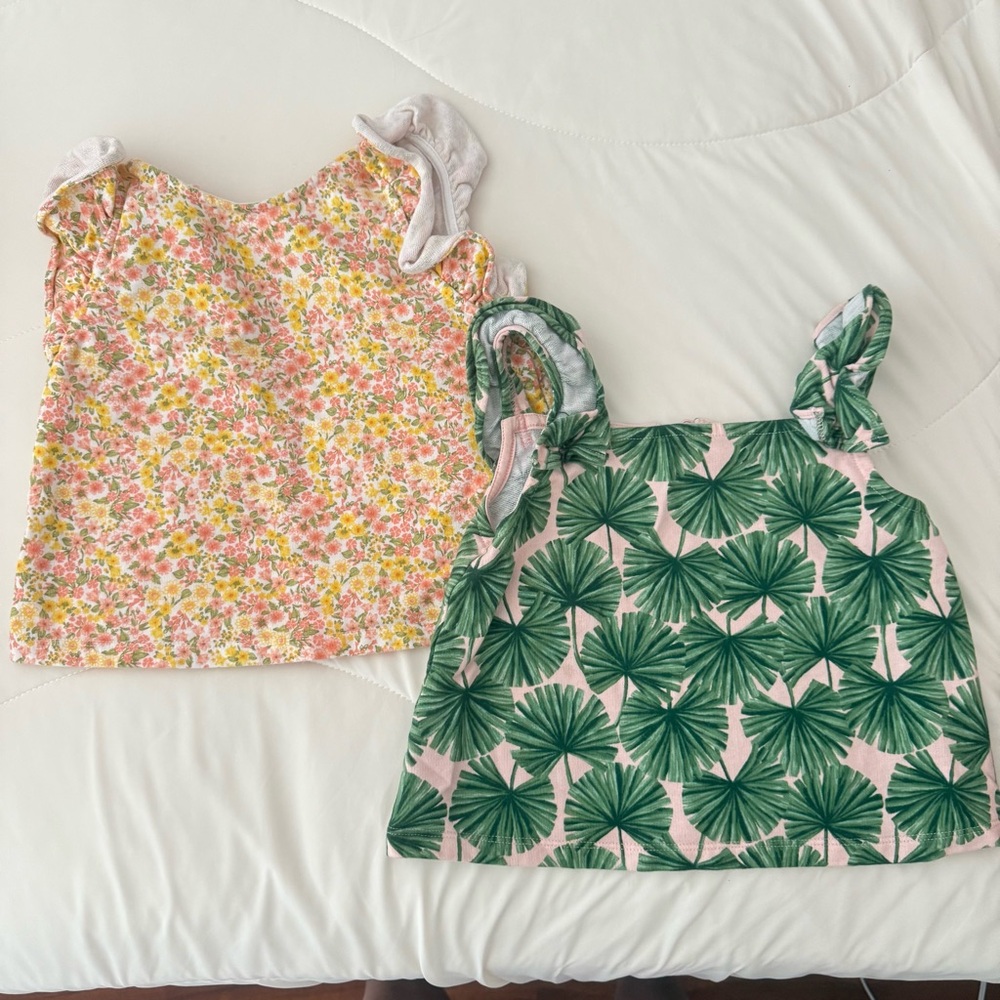 Janie & Jack 100% cotton tops size 6